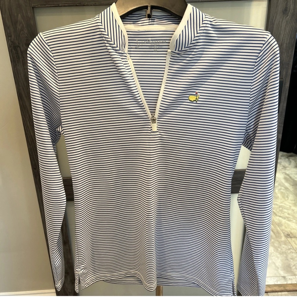 Tory Burch Sport Women’s Masters Golf 1/4 Zip Pullover Top Size XS Exclusive